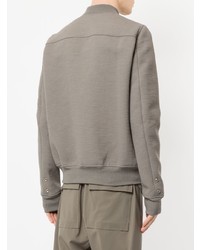 graue Bomberjacke von Rick Owens