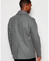 graue Cabanjacke von Asos