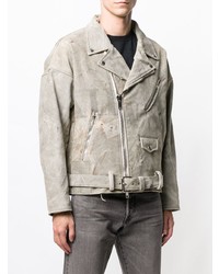 graue Camouflage Bikerjacke von Readymade