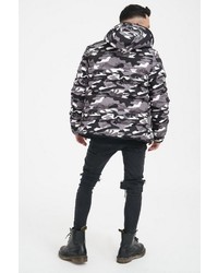 graue Camouflage Bomberjacke von TRUEPRODIGY