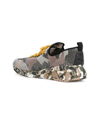 graue Camouflage Sportschuhe von Diesel