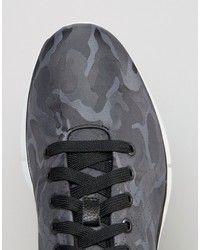 graue Camouflage Turnschuhe von Boss Green