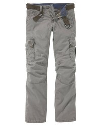 graue Cargohose von Timezone