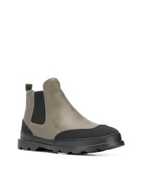 graue Chelsea Boots aus Leder von Camper