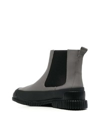 graue Chelsea Boots aus Leder von Camper