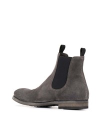 graue Chelsea Boots aus Wildleder von Officine Creative