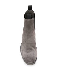 graue Chelsea Boots aus Wildleder von Officine Creative