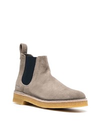 graue Chelsea Boots aus Wildleder von Clarks Originals