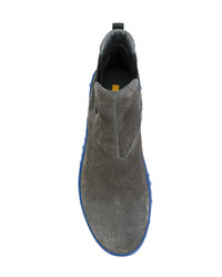 graue Chelsea Boots aus Wildleder von Car Shoe
