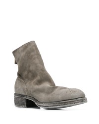 graue Chelsea Boots aus Wildleder von Guidi