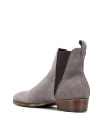 graue Chelsea Boots aus Wildleder von Leqarant