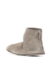 graue Chelsea Boots aus Wildleder von Marsèll