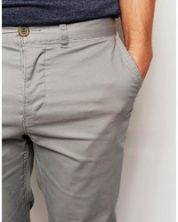 graue Chinohose von Asos