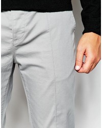 graue Chinohose von Asos