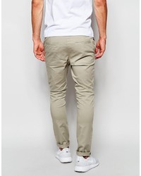 graue Chinohose von Asos