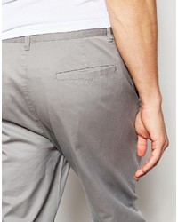 graue Chinohose von Asos