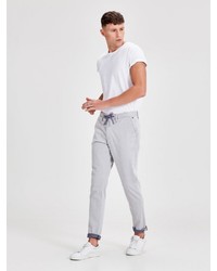 graue Chinohose von Jack & Jones