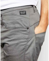 graue Chinohose von Jack and Jones