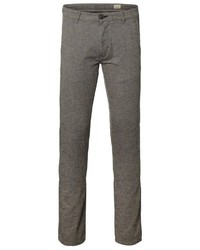 graue Chinohose von Selected Homme