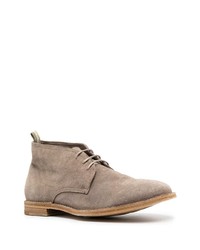 graue Chukka-Stiefel aus Wildleder von Officine Creative