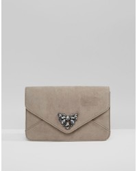 graue Clutch von Carvela