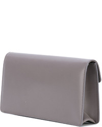 graue Clutch von Salvatore Ferragamo