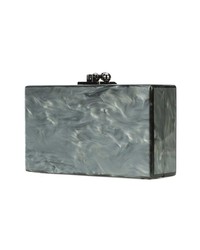 graue Clutch von Edie Parker