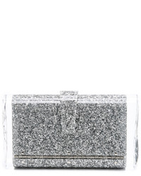 graue Clutch von Edie Parker