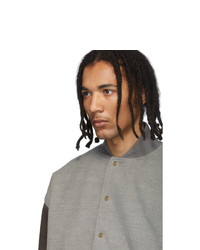 graue Collegejacke von Fear Of God