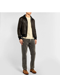 graue Cordjeans von Brunello Cucinelli