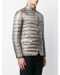 graue Daunenjacke von Herno