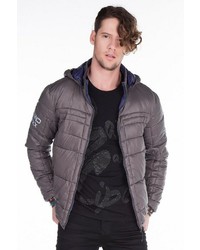 graue Daunenjacke von Cipo & Baxx