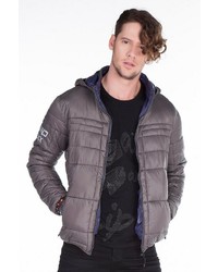 graue Daunenjacke von Cipo & Baxx