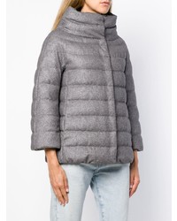 graue Daunenjacke von Herno