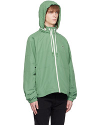 graue Daunenjacke von Lacoste