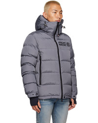 graue Daunenjacke von MONCLER GRENOBLE