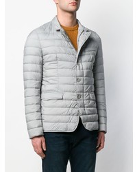 graue Daunenjacke von Herno