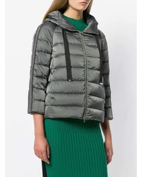 graue Daunenjacke von Herno