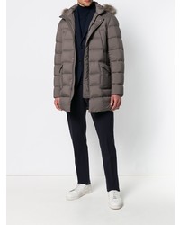 graue Daunenjacke von Herno