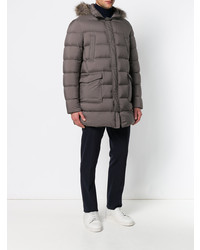 graue Daunenjacke von Herno