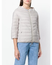 graue Daunenjacke von Herno