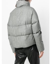 graue Daunenjacke von Moncler