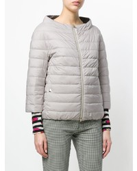 graue Daunenjacke von Herno