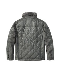 graue Daunenjacke von S4 JACKETS