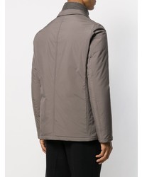 graue Daunenjacke von Herno