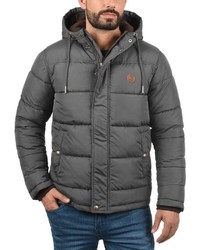 graue Daunenjacke von Solid