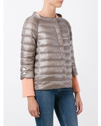 graue Daunenjacke von Herno