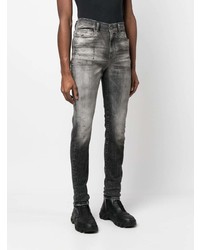 graue enge Jeans von Diesel