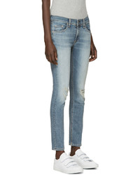 graue enge Jeans von Rag & Bone