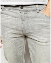 graue enge Jeans von Asos